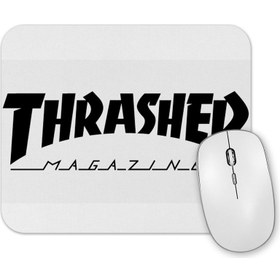 Resim Baskı Dükkanı Thrasher Skateboard Magazin Mouse Pad 