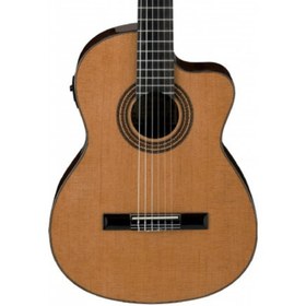 Resim Ibanez GA6CE Elektro Klasik Gitar - Amber 
