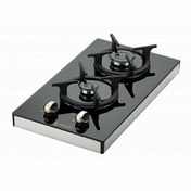 Resim Eminçelik EC-SÜ 4120 BG30 Siyah Cam Domino Set Üstü Ocak 