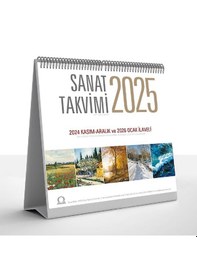 Resim Sanat Takvimi 2025 Masa Takvimi 