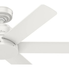 Resim Kennicott Taze Beyaz - 112 Cm. Uzaktan Kumandalı Nemli Dış Mekan Tavan Vantilatörü 