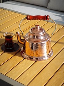 Resim Bakır Demlik Dövme Bakır 