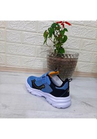 Resim M.p. One 3222 Mavi Cırtlı Hafif Erkek Çocuk Spor Ayakkabı 001 