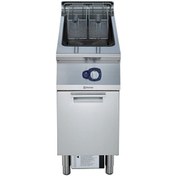 Resim Electrolux Professional 23 LT Gazlı Fritöz 1 V-tip Hazneli. Brulörler Hazne Dışında. 2x½ Sepetli E9KKGABAMCA 