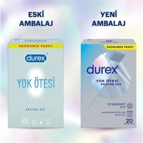 Resim Durex Yaz Paketi – Yok Ötesi Ekstra His Prezervatif 20li + 2si1 Arada Titreşimli Vibratör + Ylang Ylang Jel 200ml 