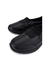 Resim Tamer Tanca Kadın Hakiki Deri Siyah Comfort Ayakkabı 370 1202 Bn Ayk Sk25-26 Sıyah Siyah 