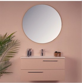 Resim Kobos Serenity 100 Cm Banyo Dolabı Seti Rose 
