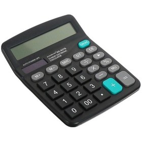 Resim Standart Fonksiyonlu 12 Haneli Geniş Lcd Ekran,pill Masaüstü Hesap Makinesi 