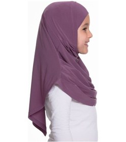 Resim Hürrem Bone Violet Pratik Hazır Geçmeli Çocuk Tesettür Bone Sandy Kumaş Kendi Çok Renkli 