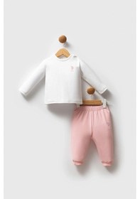 Resim U.s.polo Assn Kız Bebek 3lü Takım - Açık Pembe Açık Pembe 