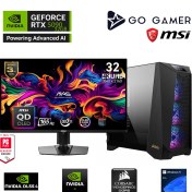 Resim MSI Prospect PS12D / Amd Ryzen 7 9800X3D / X870 / 256GB Ddr5 5600MHZ Ram / RTX5090 32GB / 4tb 14800-14000MB Nvme Gen5 SSD / 360MM Sıvı Soğutma / MSI 31.5" 4K OLED / Windows 11 Pro Workstation Pc 