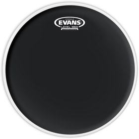 Resim Evans B14HBG Hydraulic Black 14 İnç Yağlı Trampet Derisi - Siyah (Profesyonel) | Mat Siyah Görünüm, Yağ Aralıklı Çift Katman ve Maksimum Susturma Özelliği 