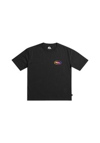 Resim Quiksilver Radical Flag Erkek Çocuk Tişört Siyah 