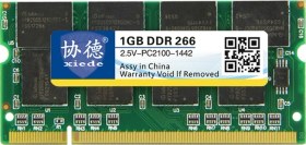 Resim Sones Dizüstü Bilgisayarlar İçin Xıede X009 Ddr 266mhz 1gb Genel Tam Uyumluluk Bellek Ram Modülü 