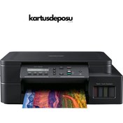 Resim Brother DCP-T520 Çok Fonksiyonlu Renkli Mürekkep Tanklı Wifi Yazıcı 