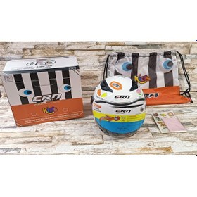 Resim Çocuk Kaskı Beyaz M Crn 