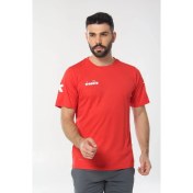 Resim Diadora Nacce Antrenman T-Shirt Kırmızı 