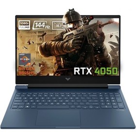 Resim HP Victus 16-S1023NT 9Z795EA FR48 R7-8845HS 40 GB 4 TB SSD RTX4050 6 GB 16.1" W11P Dizüstü Oyuncu Bilgisayarı 