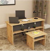 Resim Kalender Dekor Merkür-1-2 Ofis Büro Masası Takımı 