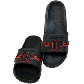 Resim Gezer KAFKASLAR Kaymaz Taban Yumuşak Banyo Havuz Deniz Balkon Ev Erkek Terlik 