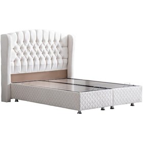 Resim Setaymobilya Baza, Sultan Krem Mdf Baza + Başlık Seti, Setay 