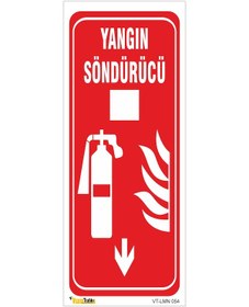 Resim YANGIN SÖNDÜRÜCÜ LEVHASI LMN 054 