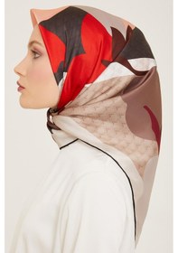 Resim Armine İpek Eşarp 2024 Yaz - 9119-14 Twill - 9119-14 
