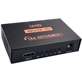 Resim electroon 4k2k 1x4 Hdmı Splitter Full Hd 3d Uyumlu 