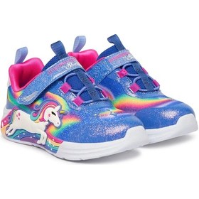 Resim Skechers Unıcorn Chaser Işıklı Kız Çocuk Ayakkabı 302298n-blmt Çok Renkli 