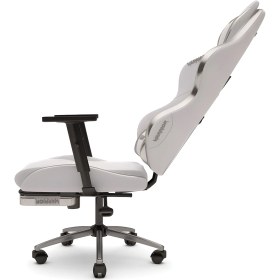 Resim Warrior Aragorn Blanc Deri Oyuncu Koltuğu - Ayna - Ayak Uzatmalı Bilgisayar Sandalyesi 1698B1202 