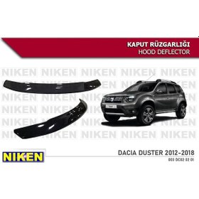 Resim Dacia Duster Kaput Rüzgarlığı Koruyucu 2010 - 2018 