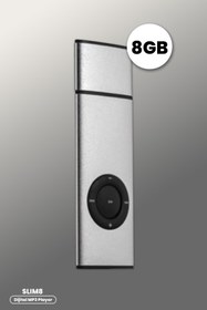 Resim GOLDMASTER SliM8-MP3 GRİ Digital Player 