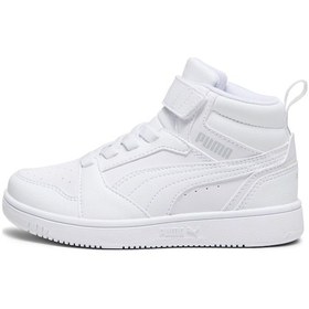 Resim Puma Rebound V6 Mid Ac Ps Çocuk Spor Ayakkabı 39383205 Beyaz 