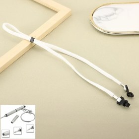 Resim Willowhaven Beyaz 1 Çift Spor Gözlük Kayışı + 1 Üçü Bir Arada Tornavida Seti 