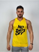 Resim Black İstanbul Black - No Days Of - Tank Top Gym Kapşonlu Hoodie Sporcu Atleti 
