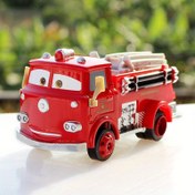 Resim Disney Pixar Cars 3 Büyük Boy Deluxe DieCast Koleksiyonu Miss Fritter Model Araba Koleksiyonu Oyuncaklar Hediyeler 