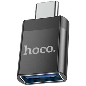 Resim Hoco. Ua17 Tak Çalıştır Type-c To Usb 3.0 Dönüştürücü - Siyah 