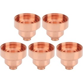 Resim Yunboo 120930 Model Plazma Koruyucu, Kırmızı Bakır Malzeme, Yüksek Sicaklık Dayanımı, Kesici Ucu Koruması, 5 Adet Paket 