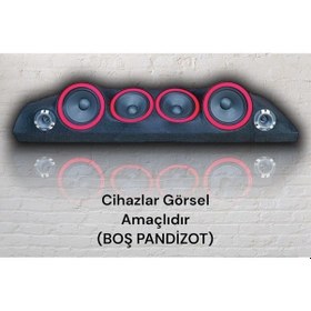 Resim Kayseri Pandizot Tofaş Lensli Midrange Pandizot Boş 4x20cm+2x10cm Uyumlu 