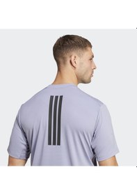 Resim Adidas Jı8216 Power 3s Tee Erkek T-shirt Mor 