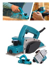 Resim MoonTech Pro 4400 Watt Motor Korumalı Otomatik Şanzıman Çift Bıçaklı Planya Rende Makinesi Garantili 