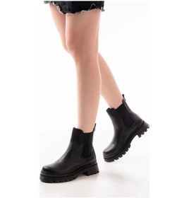 Resim 2051-2137 Siyah Lastikli Günlük Kadın Bot Çok Renkli 