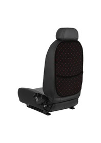 Resim Redline Serisi Dokuma Kumaş Oto Koltuk Arkası Koruyucu Cepli Organizer 2 Adet 