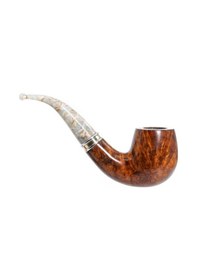 Resim Şahin Outdoor 6 Yıldız 9mm. Filtreli Akrilik Saplı Pipo 262357 