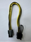 Resim 6 Pin 8 Pin Çevirici 6 Pin 6+2 Pin Power Kablo 30 Cm 6 Pin Uzatma Kablosu 