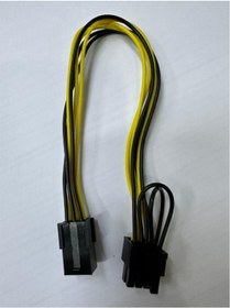 Resim 6 Pin 8 Pin Çevirici 6 Pin 6+2 Pin Power Kablo 30 Cm 6 Pin Uzatma Kablosu 