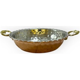 Resim 2 Adet Bakır Mini Kahvaltılık Bakır 