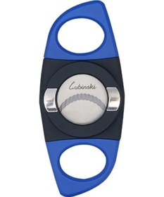 Resim Lubinski Plastik Standlı Puro Kesici Siyah/mavi 60 Ring N11.1571 