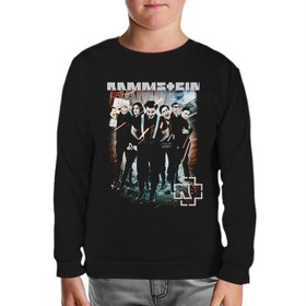 Resim Rammstein - Nicht für Mich Siyah Çocuk Sweatshirt 