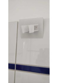 Resim Opencart 310mm Çapında Duş Başlığı Açılı Standı Sadece Plastik Aparattır 